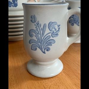 Pfaltzgraff Yorktown dishes, from my grandparents